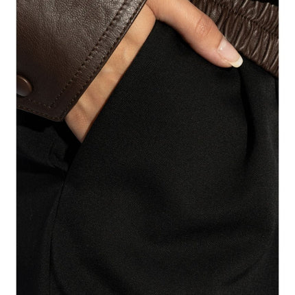 Saint Laurent grain de poudre wool trousers