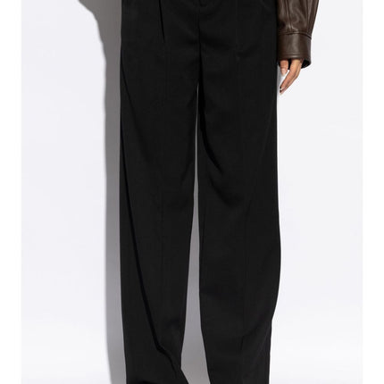 Saint Laurent grain de poudre wool trousers