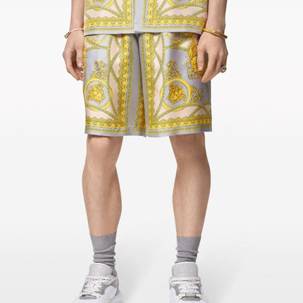 Versace La Coupe des Dieux silk shorts
