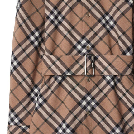 Burberry Checked shirt dress