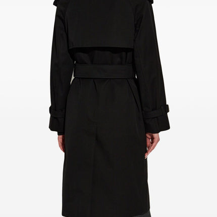 Burberry detachable-collar trench coat