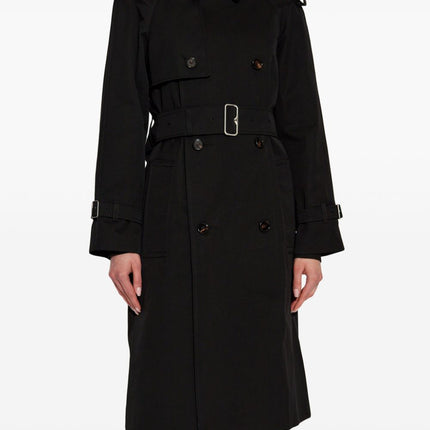 Burberry detachable-collar trench coat