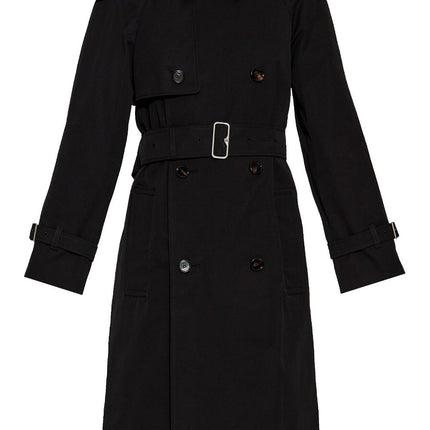 Burberry detachable-collar trench coat