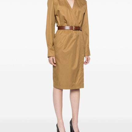 Saint Laurent belted dress