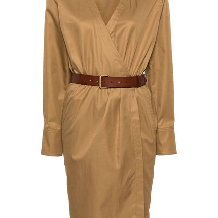Saint Laurent belted dress
