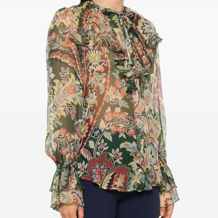 Etro Shirts Green