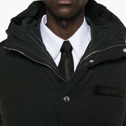 JACQUEMUS Coats Black