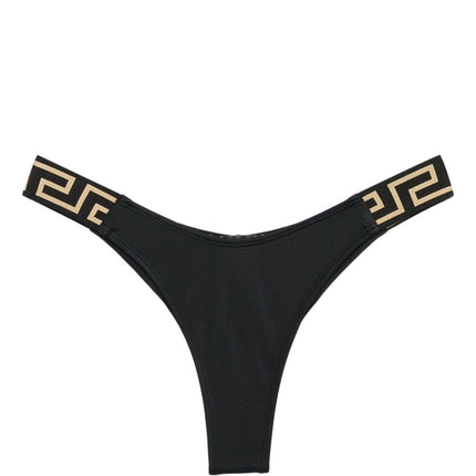 Versace Bikini bottoms with Greca detail