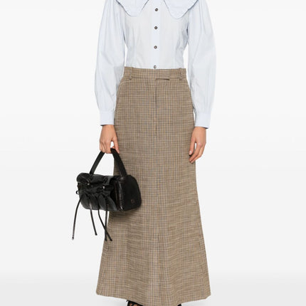Ganni Puritan collar shirt