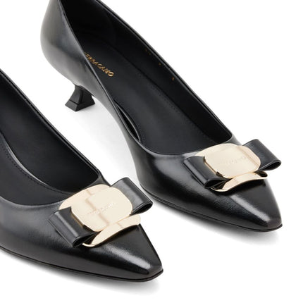 Ferragamo New Vara leather pumps