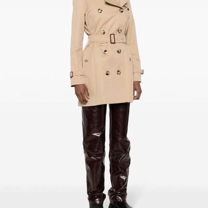Burberry Short Kensington Heritage cotton trench coat