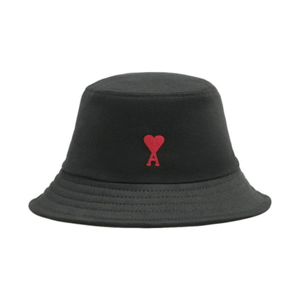 Ami Paris Ami De Coeur cotton bucket hat