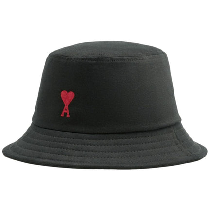 Ami Paris Ami De Coeur cotton bucket hat