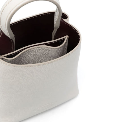 Tod's debossed-logo leather mini bag