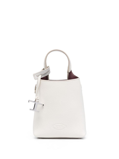 Tod's debossed-logo leather mini bag