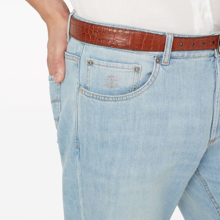 Brunello Cucinelli Jeans Clear Blue