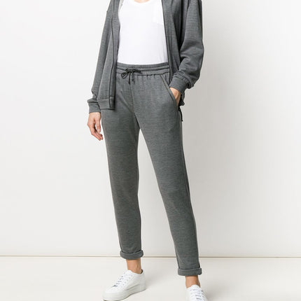 Brunello Cucinelli zipped long-sleeve hoodie