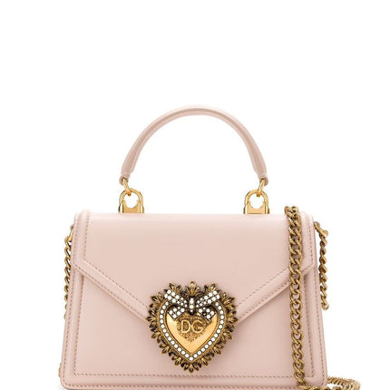 Dolce & Gabbana Small Devotion bag in smooth calfskin