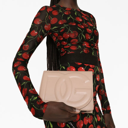Dolce & Gabbana Calfskin DG Logo crossbody bag