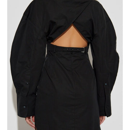 JACQUEMUS Dresses Black