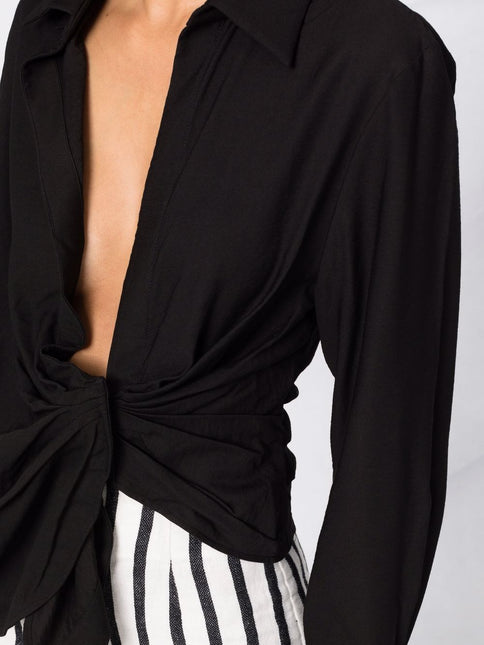 JACQUEMUS Shirts Black