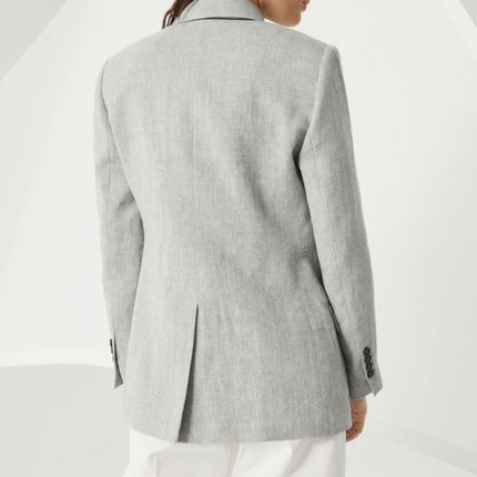 Brunello Cucinelli Jackets Light Grey
