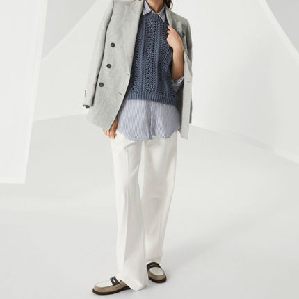 Brunello Cucinelli Jackets Light Grey