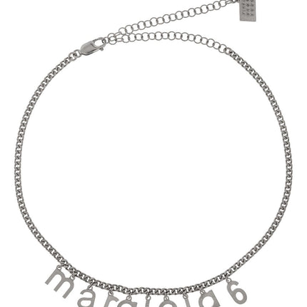 MM6 Maison Margiela logo-lettering necklace