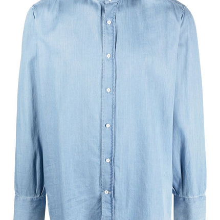 Brunello Cucinelli Shirts Clear Blue