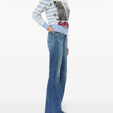 Ganni Sweater with embroidery