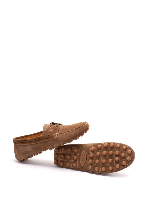 Tod's Boat Gommino Bubble in Suede