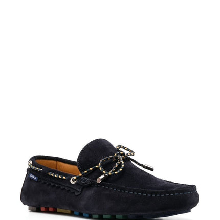 Paul Smith rope-detail suede loafers