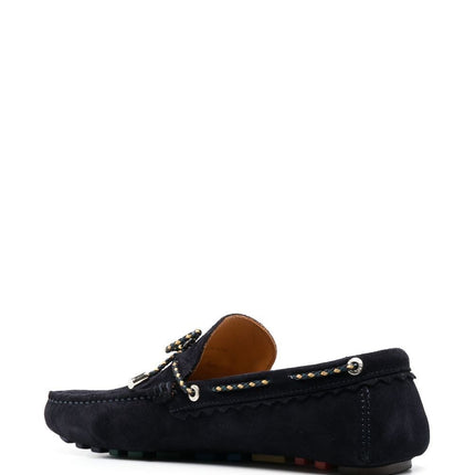 Paul Smith rope-detail suede loafers