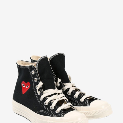 Comme Des Garcons Play Single Heart Chuck 70 sneakers