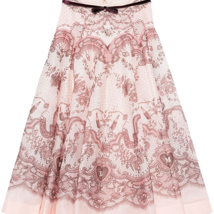 Zimmermann Skirts Pink