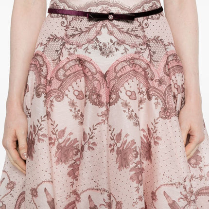 Zimmermann Skirts Pink