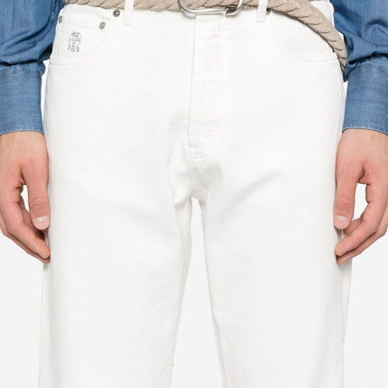 Brunello Cucinelli Jeans White