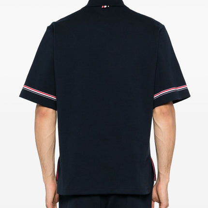 Thom Browne T-shirts and Polos Blue