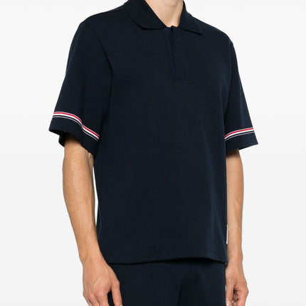 Thom Browne T-shirts and Polos Blue