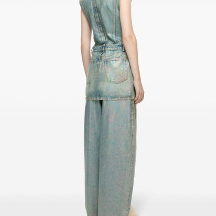 Acne Studios coated denim dress