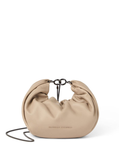 Brunello Cucinelli Monili Shoulder Bag with Chain