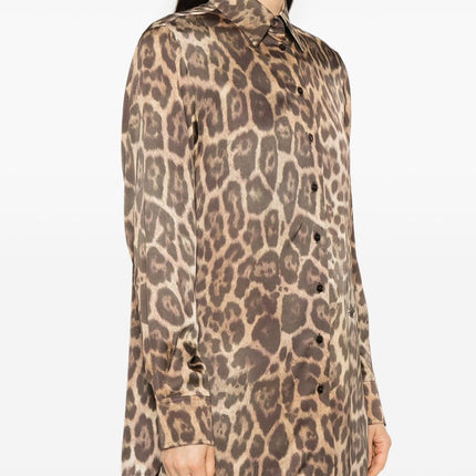 Stella McCartney Leopard Oversized Shirt