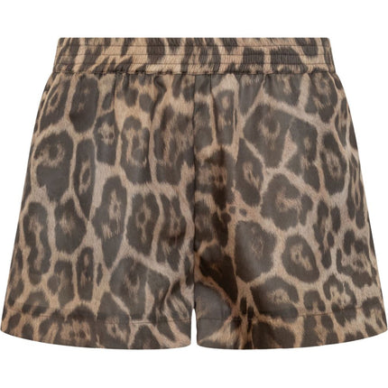 Stella McCartney leopard print shorts