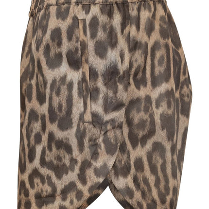 Stella McCartney leopard print shorts