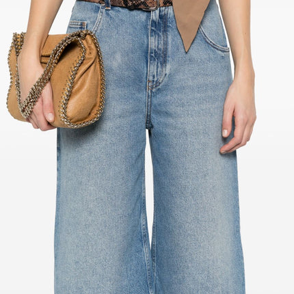 Stella McCartney cotton denim bermuda shorts
