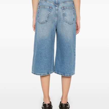Stella McCartney cotton denim bermuda shorts