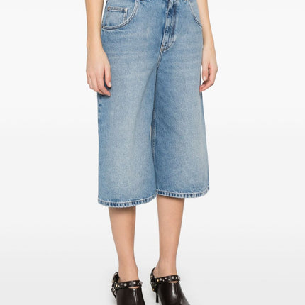 Stella McCartney cotton denim bermuda shorts