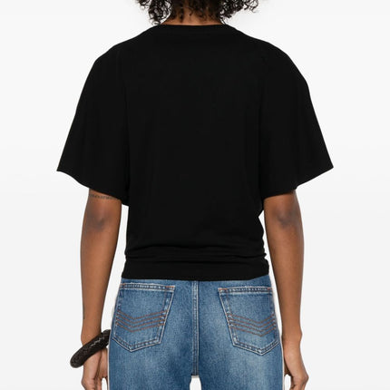 Stella McCartney Pineapple Tie-front Cotton T-Shirt
