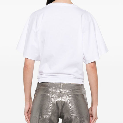 Stella McCartney Pineapple Tie-front Cotton T-Shirt