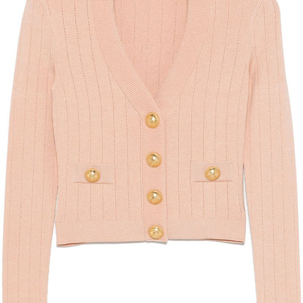 Balmain cropped Knit cardigan